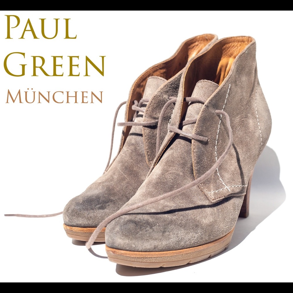 Paul Green München MADE IN AUSTRIA Suede Booties